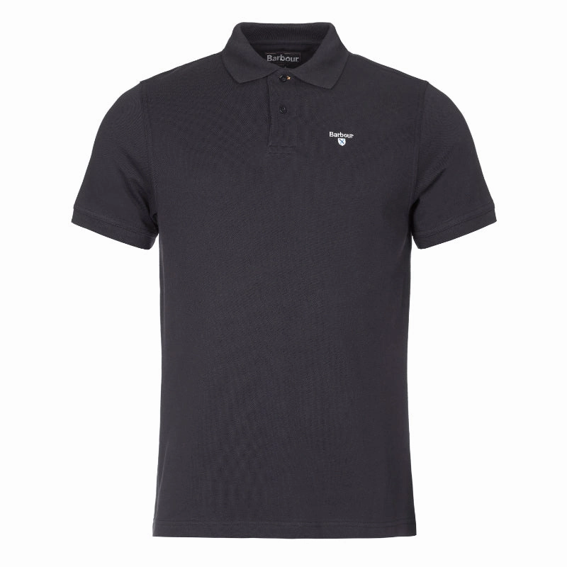 Clearance Blowout Barbour Original Sports Tailored Fit Mens Polo Shirt - Navy