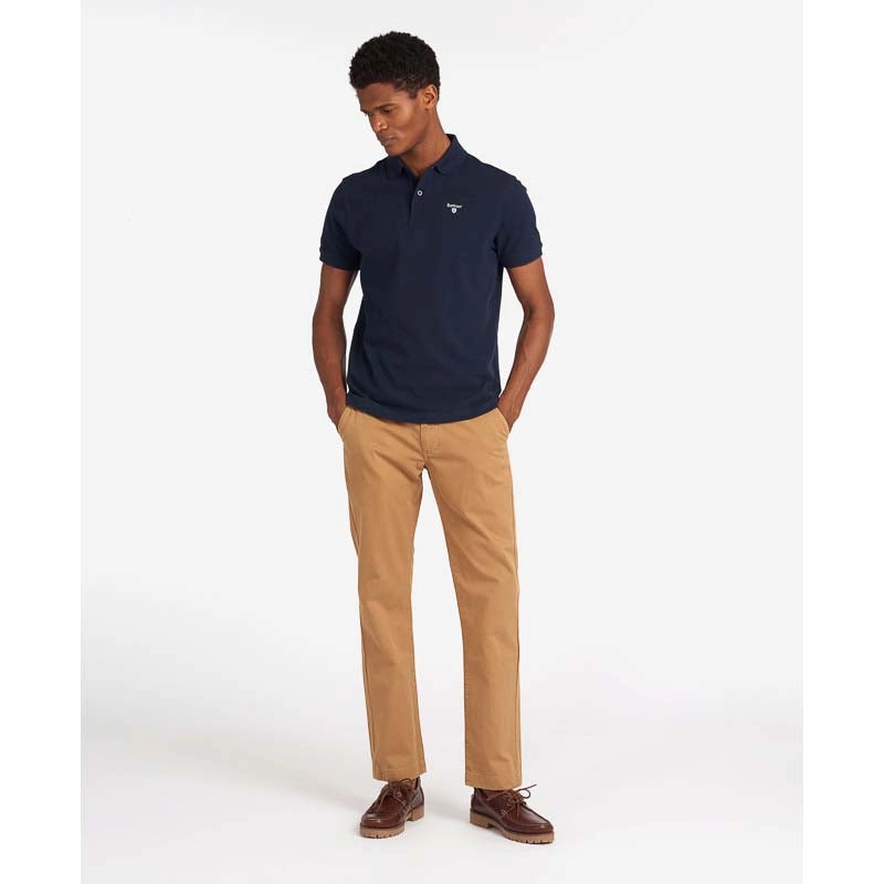 Barbour Original Sports Tailored Fit Mens Polo Shirt - New Navy Sweet Deal Inside