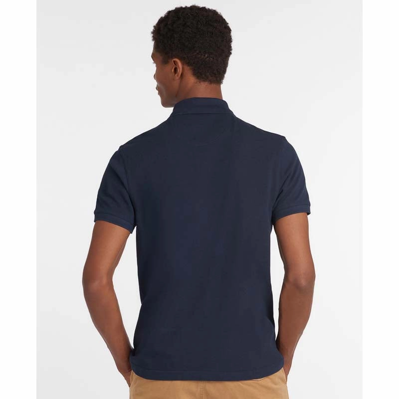 Barbour Original Sports Tailored Fit Mens Polo Shirt - New Navy Limited Time Hot Deal