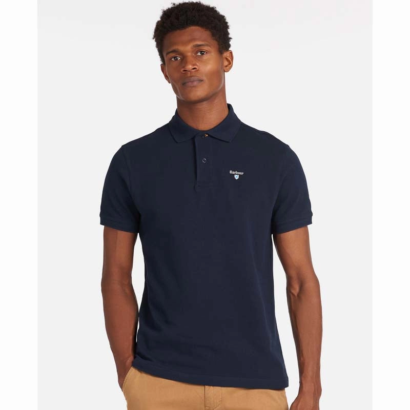 Flash Deal Today Barbour Original Sports Tailored Fit Mens Polo Shirt - New Navy