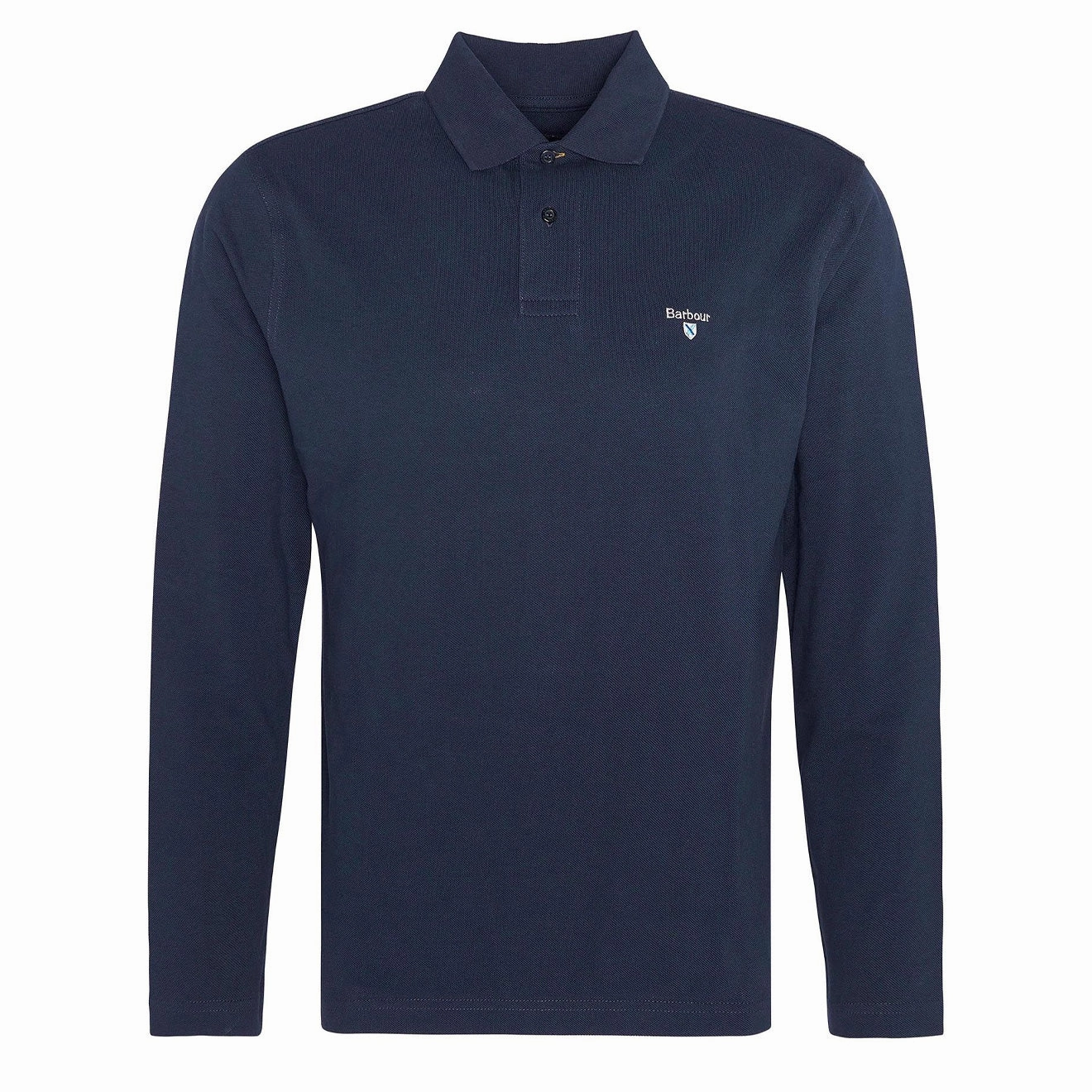 Flash Offer Today Barbour Original Sports Tailored L/S Polo Shirt Navy