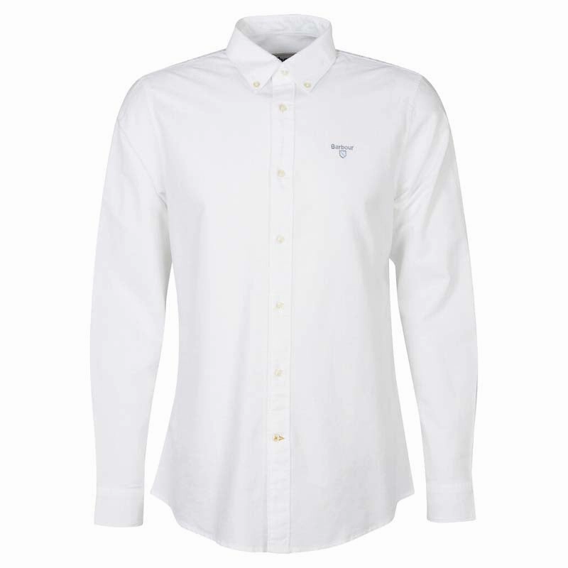 Steal the Deal Now New Arrival Discount Barbour Oxtown Tailored Mens Shirt - White