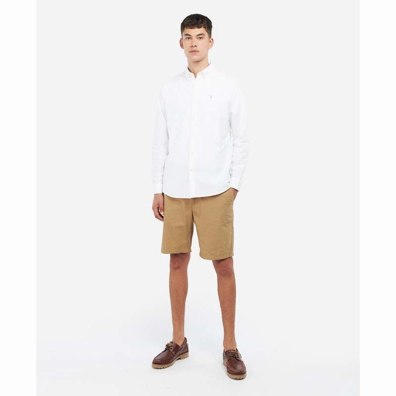 Special Online Offer Barbour Oxtown Tailored Mens Shirt - White