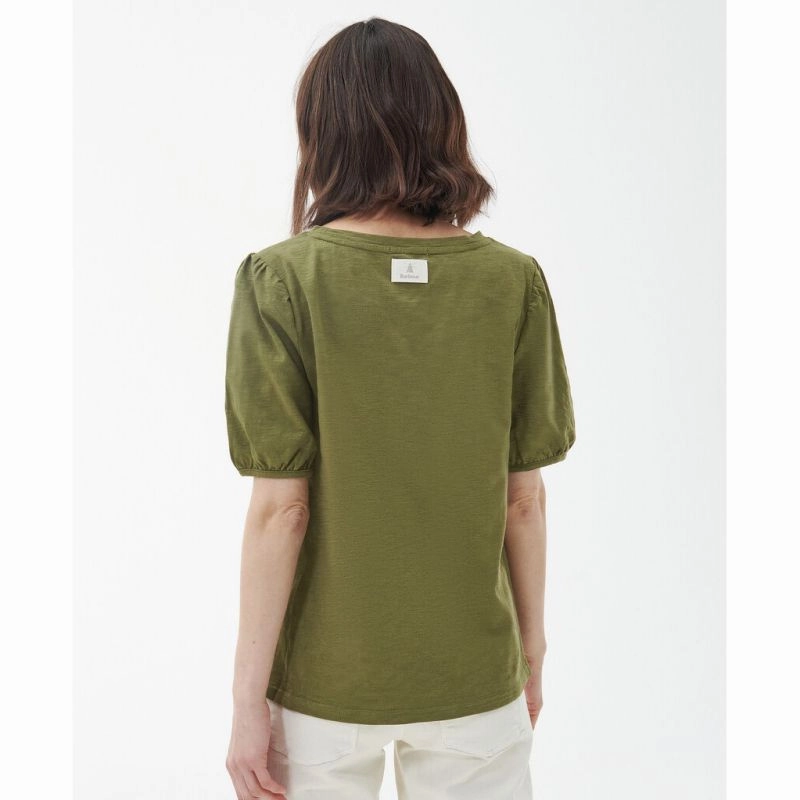 Barbour Pearl Ladies Top - Olive Tree Daily Deal Frenzy Trending Now Offer