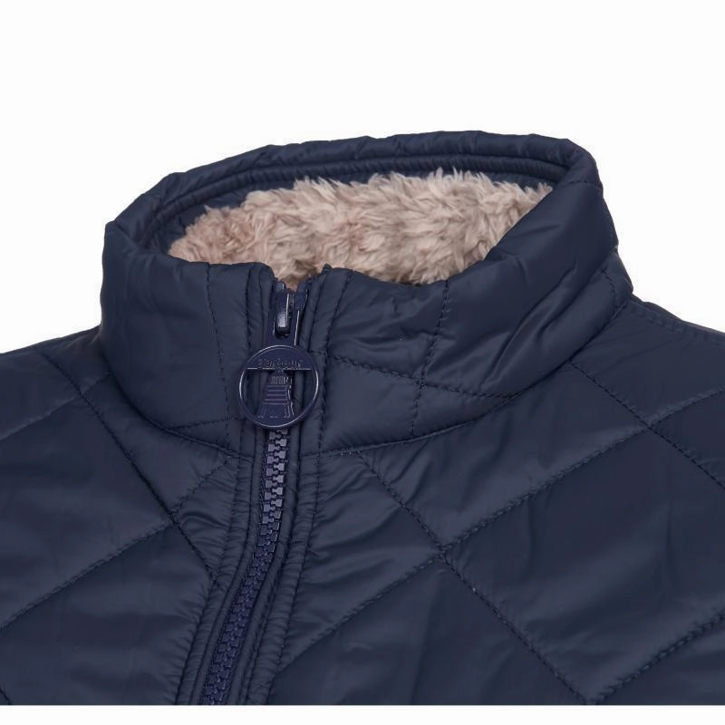 Todays Trending Deals Big Hot Sale Barbour Petrel Ladies Quilted Jacket - Dark Navy
