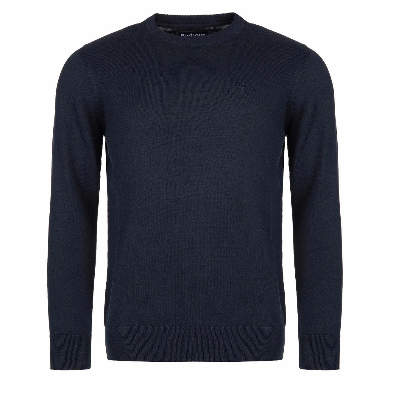 GiftWorthy Sale Barbour Pima Cotton Crew Neck Navy