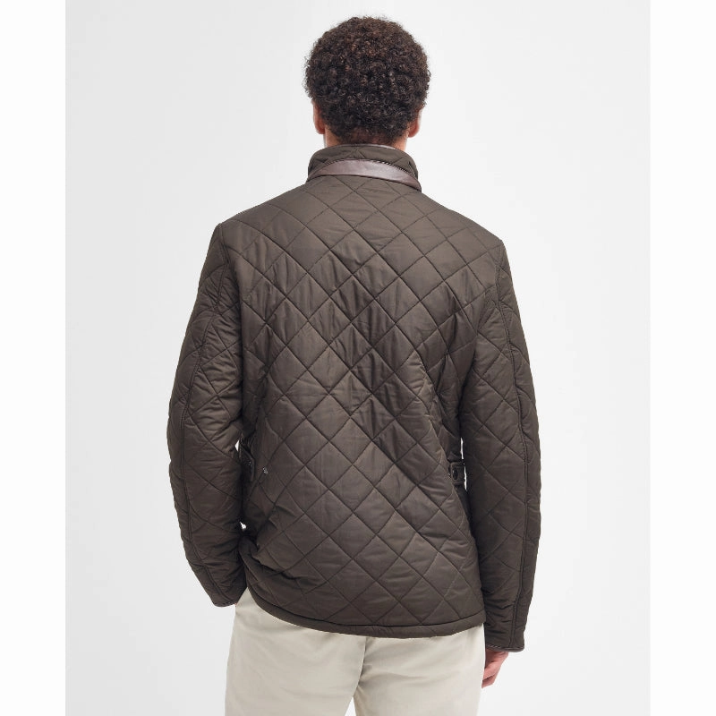 Today Only Hot Sale Barbour Powell Mens Quilted Jacket - Olive