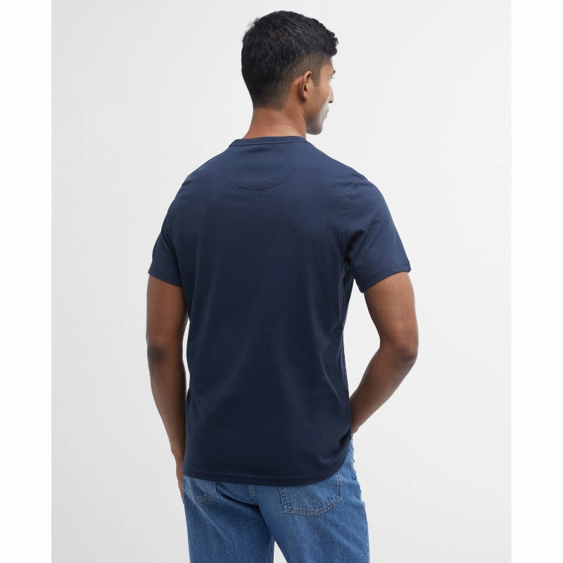 Mega Discount Today Barbour Preppy Mens T-Shirt - New Navy