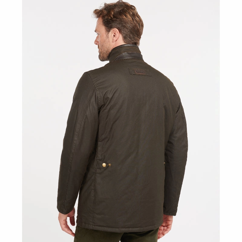 Barbour Prestbury Mens Wax Jacket - Olive Grab Todays Deal Dont Miss Hot Deals