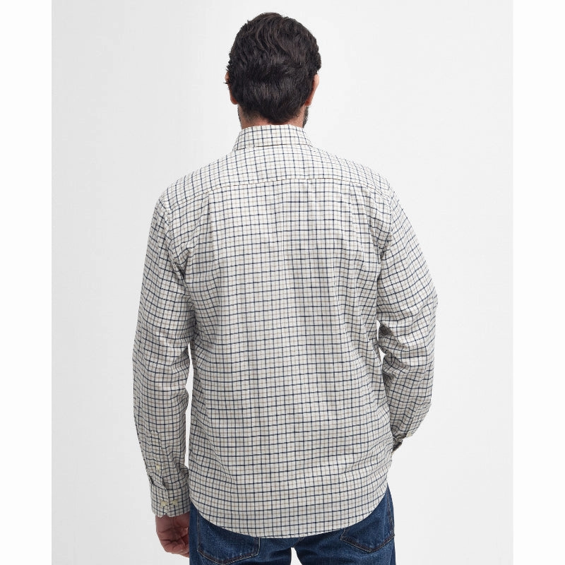Barbour Preston Mens Regular Fit Shirt - Navy Grab It Before Gone Today Only Hot Pick