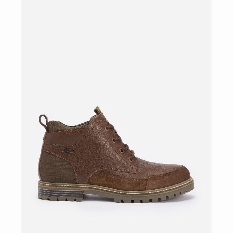 Sale Ending Soon Grab It Now Barbour Quartz Mens Derby Boot - Teak