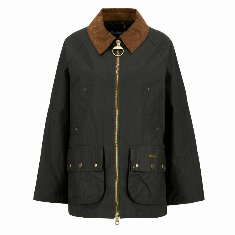 Barbour Raelynn Ladies Wax Jacket - Archive Olive Dont Miss Hot Deals