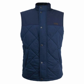 Barbour Rennison Mens Gilet - Navy Hot Pick Online