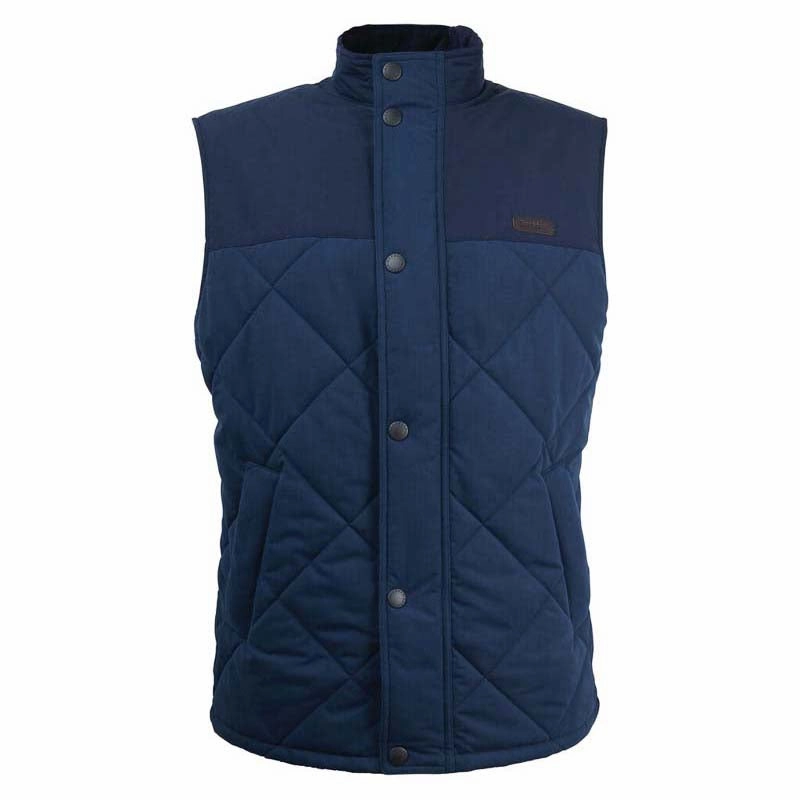 Barbour Rennison Mens Gilet - Navy Hot Pick Online