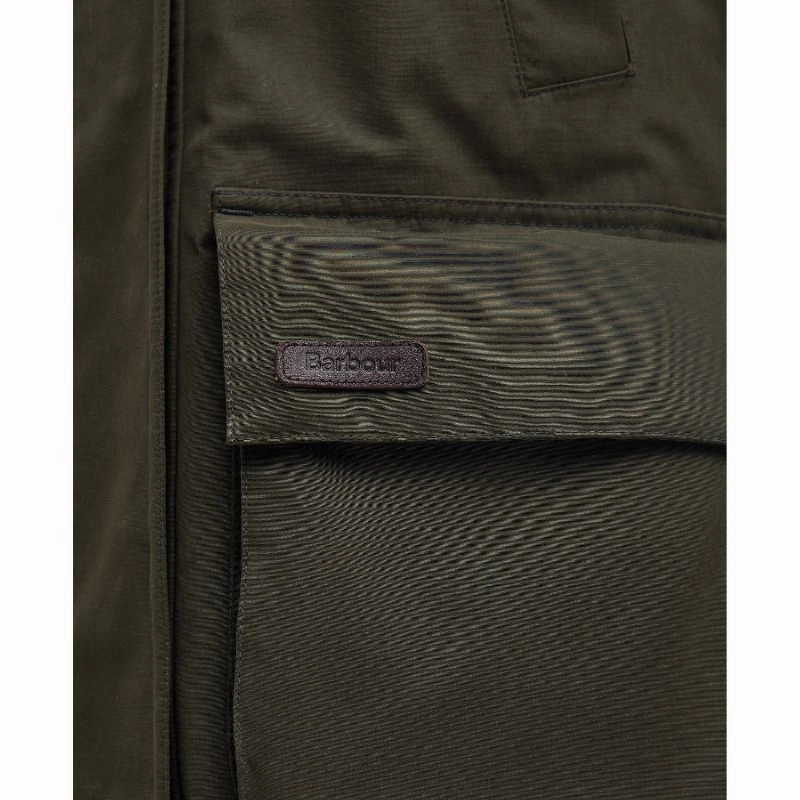 Barbour Retriever Ladies Waterproof Jacket - Olive Best Price Today