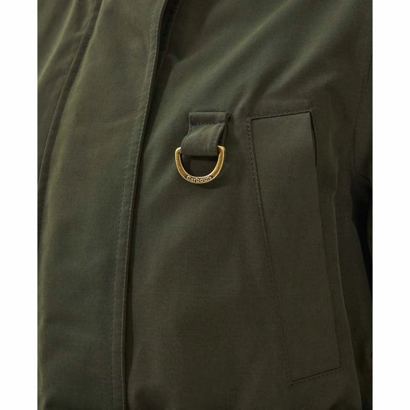 Barbour Retriever Ladies Waterproof Jacket - Olive Grab It Now Todays Mega Savings