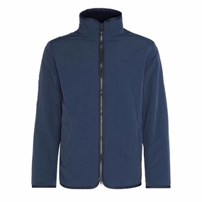 Limited Time Discount Shop Grab Savings Barbour Reversible Fleece Jacket Navy