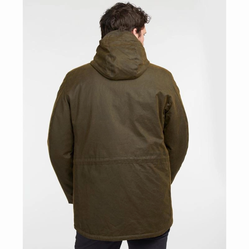 Grab Your Deal Today Hot Offer Frenzy Barbour Ripon Mens Wax Jacket - Olive