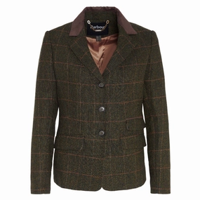 MustHave Items Flash Sale Alert Barbour Robinson Tweed Ladies Jacket - Spiced Pumpkin