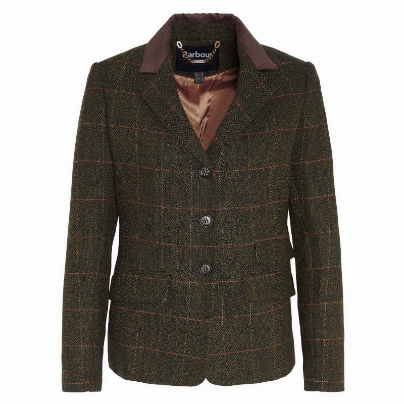 MustHave Items Flash Sale Alert Barbour Robinson Tweed Ladies Jacket - Spiced Pumpkin