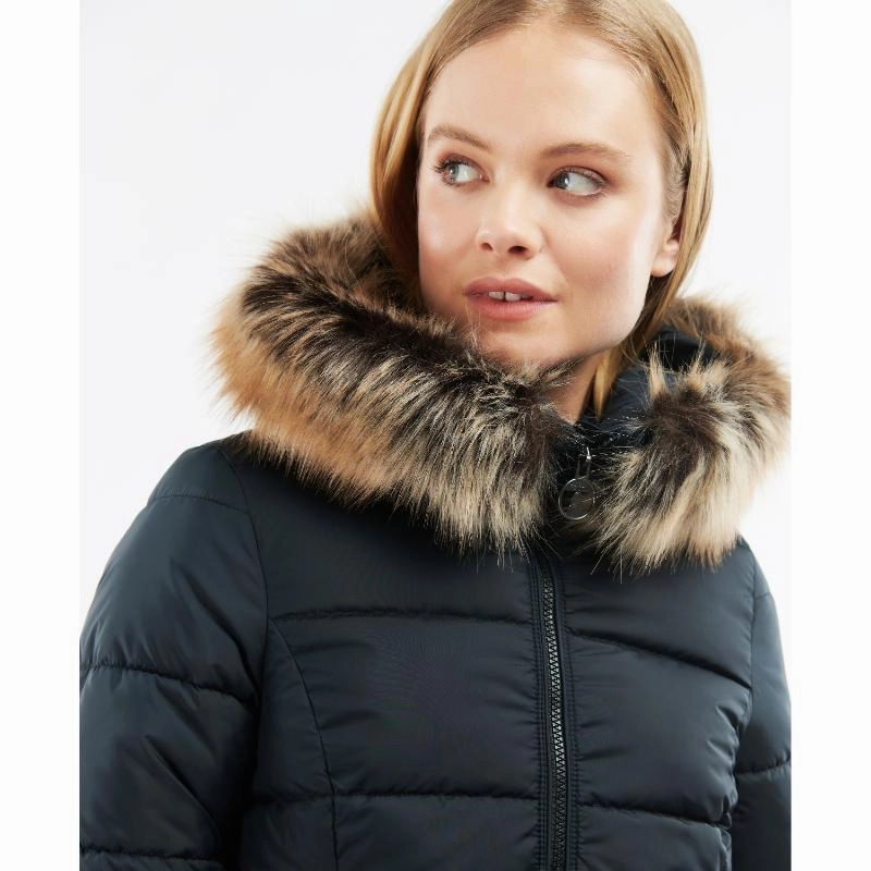 Barbour Rosoman Ladies Quilted Jacket - Black Clearance Savings Now Hot Pick of the Day