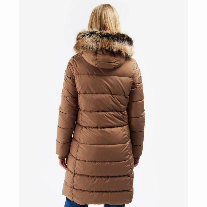 Dont Miss Todays Deal Dont Miss Hot Deals Barbour Rosoman Ladies Quilted Jacket - Marram Grass