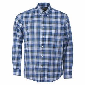 Todays Trending Deals Barbour Sadle Mens Shirt - Navy