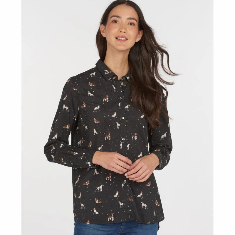 Barbour Safari Ladies Shirt - Country Dog Hot Offer Frenzy