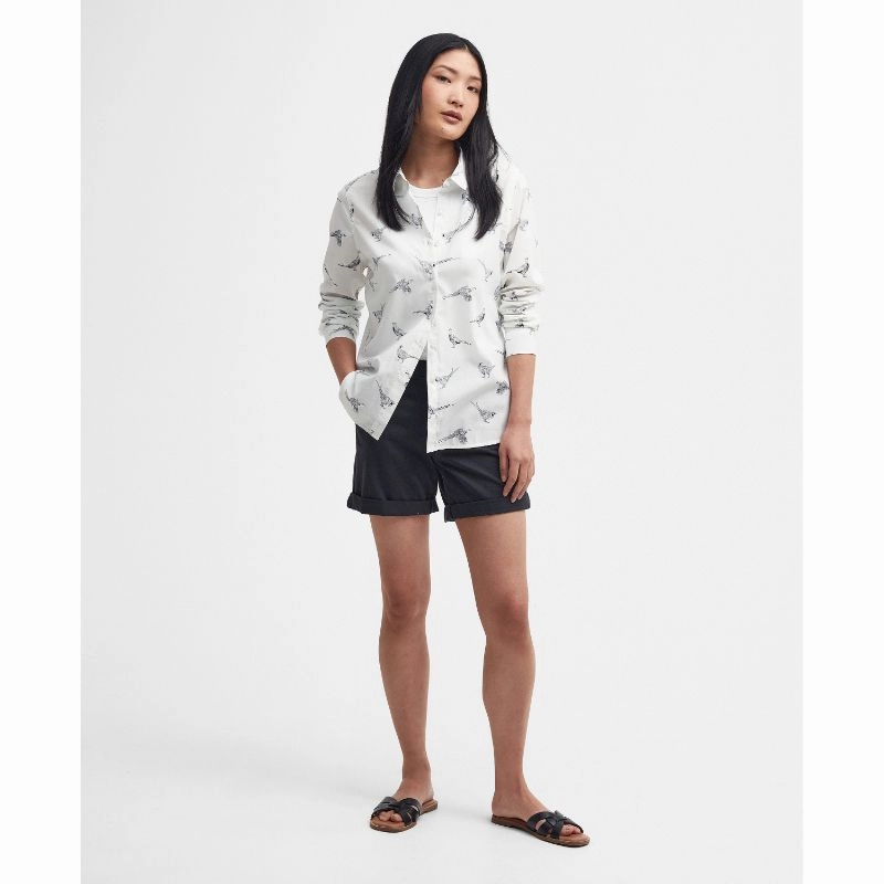 MustHave Clearance Barbour Safari Ladies Shirt - Pheasant Print