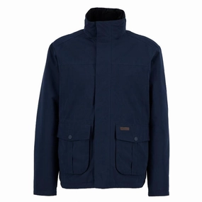 Barbour Sander Mens Waterproof Jacket - Navy Biggest Savings Now