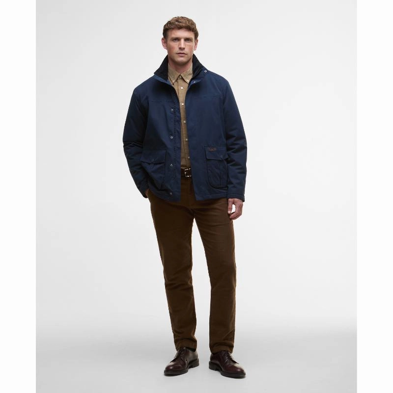 Barbour Sander Mens Waterproof Jacket - Navy Hot Offer Event Trending Today Steal