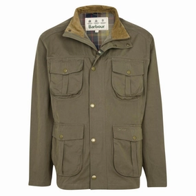 Barbour Sanderling Casual Mens Jacket - Fern Exclusive Online Offer