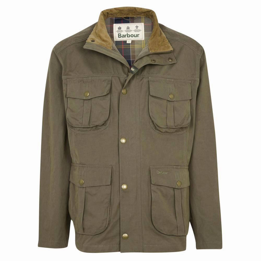 Barbour Sanderling Casual Mens Jacket - Fern Exclusive Online Offer