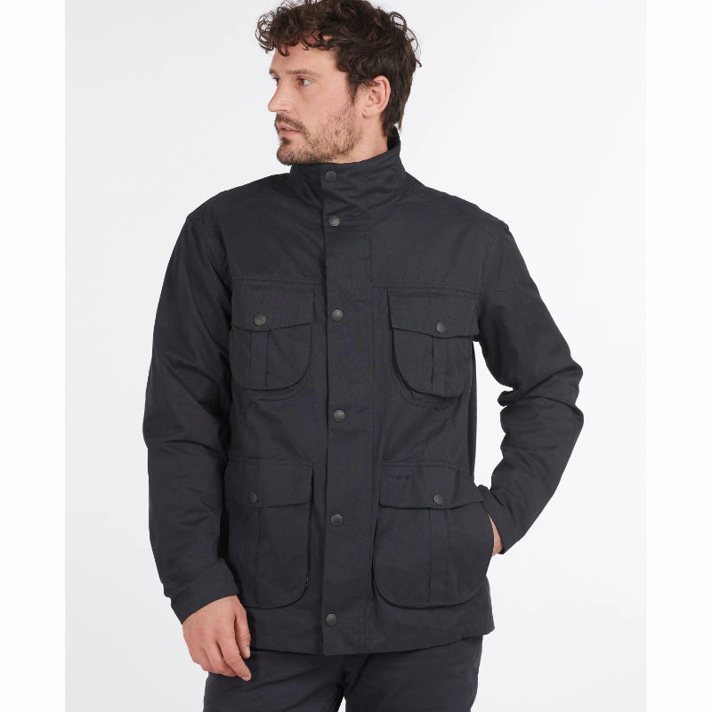 Todays Best Deal Barbour Sanderling Casual Mens Jacket - Navy
