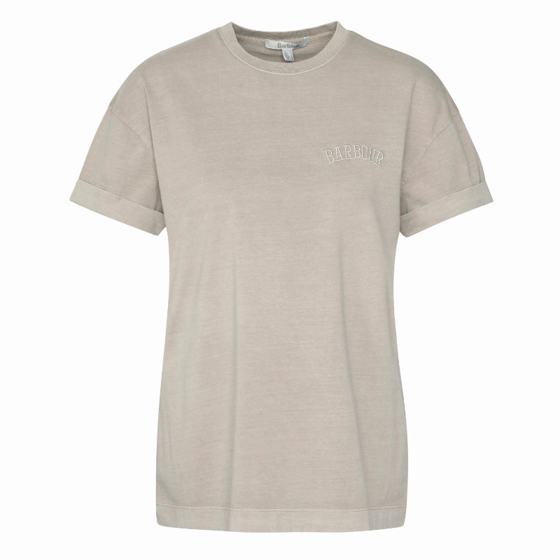 Barbour Sandgate Ladies T-Shirt - Light Sand Flash Deal Today Save More Now