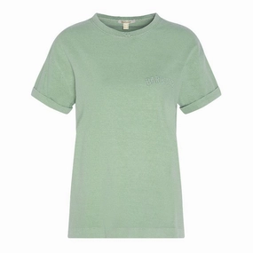 Barbour Sandgate Ladies T-Shirt - Nephrite Green Grab Todays Deal