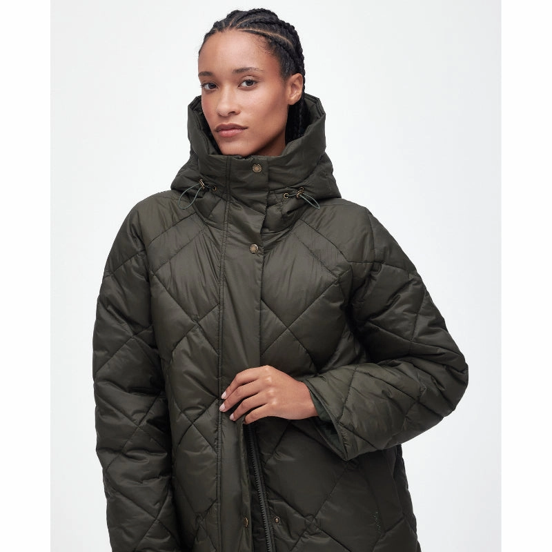 Barbour Sandyford Ladies Quilted Jacket - Sage/Ancient Grab Todays Deal