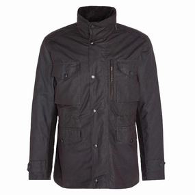 MustHave Clearance Barbour Sapper Mens Waxed Jacket - Rustic/Classic