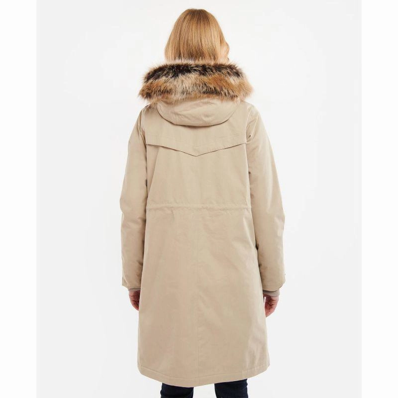 Barbour Scarlet Ladies Waterproof Coat - Sand Dune/Ancient Flash Sale Alert Now Hot Deals Today