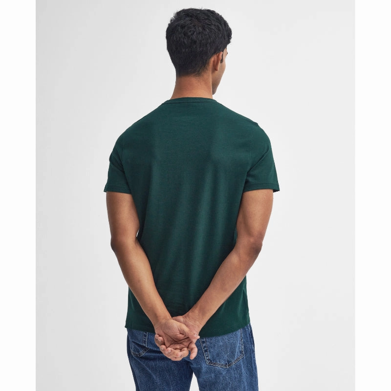 Limited Time Discount Grab Your Deal Today Barbour Script Graphic Mens T-Shirt - Seaweed