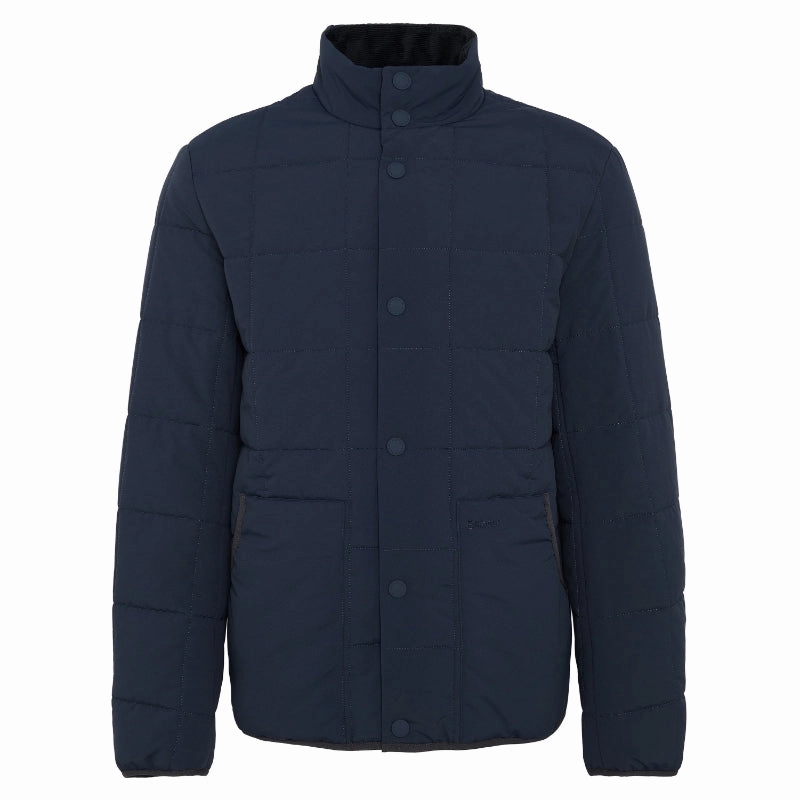 Barbour Shoreman Mens Quilted Jacket - Navy Grab It Before Gone Limited Edition Offer