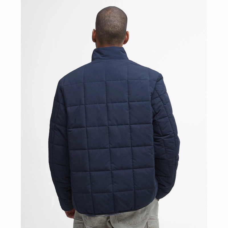 Barbour Shoreman Mens Quilted Jacket - Navy Best Deal Online Trending Hot Picks