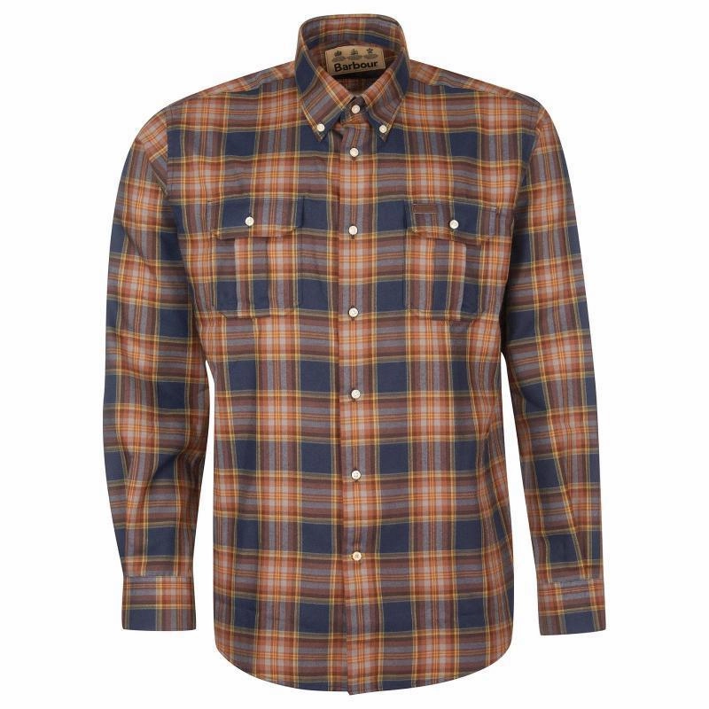 Hot Pick of the Day Barbour Singsby Thermo Weave Mens Shirt - Navy