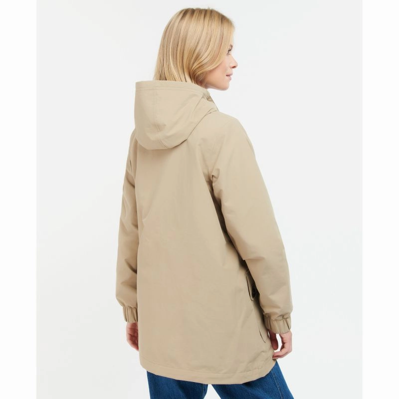 Barbour Somalia Ladies Waterproof Jacket - Light Trench Biggest Savings Now