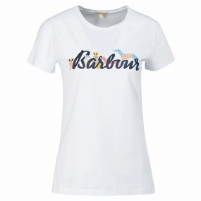 Dont Miss This Steal Flash Deal Today Barbour Southport Ladies T-Shirt - White
