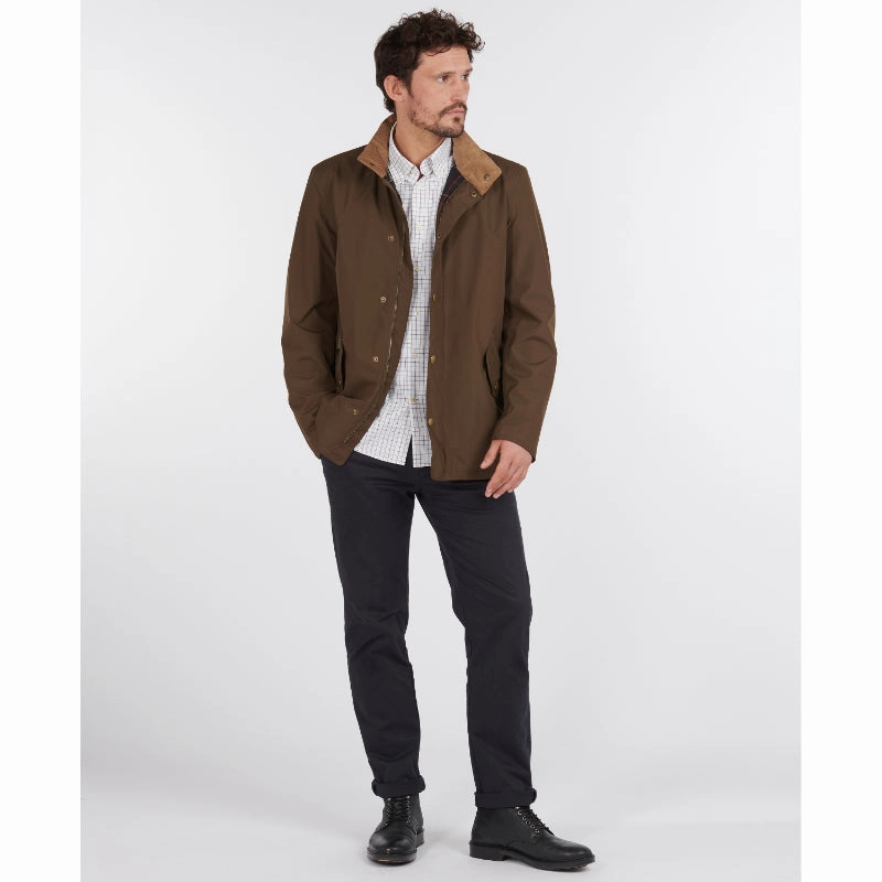 Barbour Spoonbill Waterproof Mens Jacket - Dark Olive Best Deal Alert
