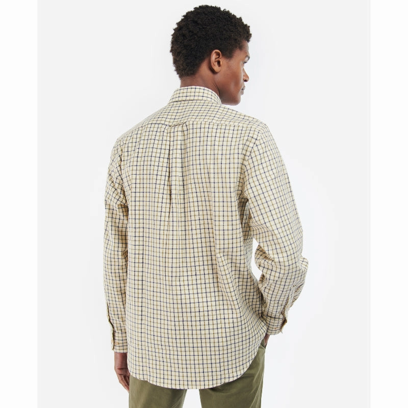 Best Deal Online Barbour Sporting Tattersall Mens Shirt - Navy / Olive