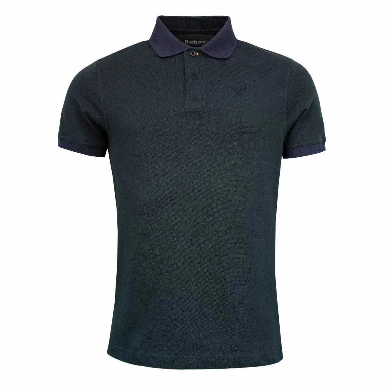 Barbour Sports Polo Mix Dark Seaweed Flash Sale Alert Now