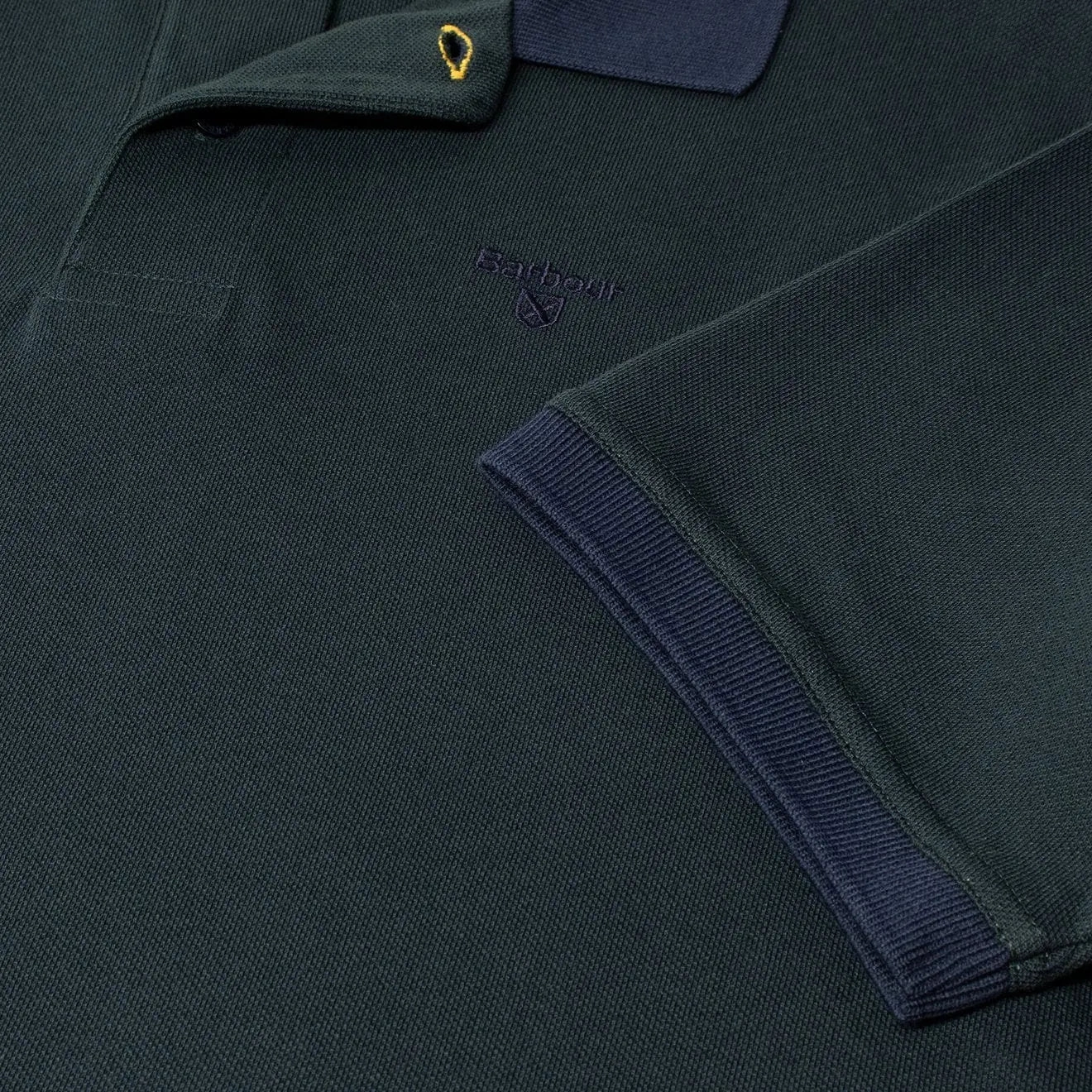Best Price Online Shop Grab Offer Barbour Sports Polo Mix Dark Seaweed
