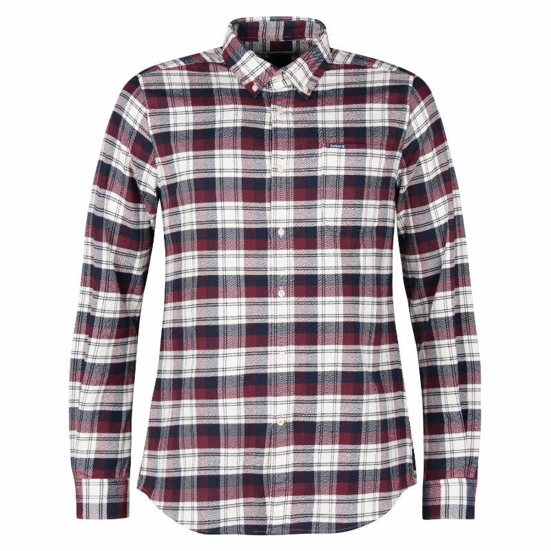 Hot Offer Inside Hot Picks Today Barbour Stonewell Mens Tailored Fit Shirt - Port